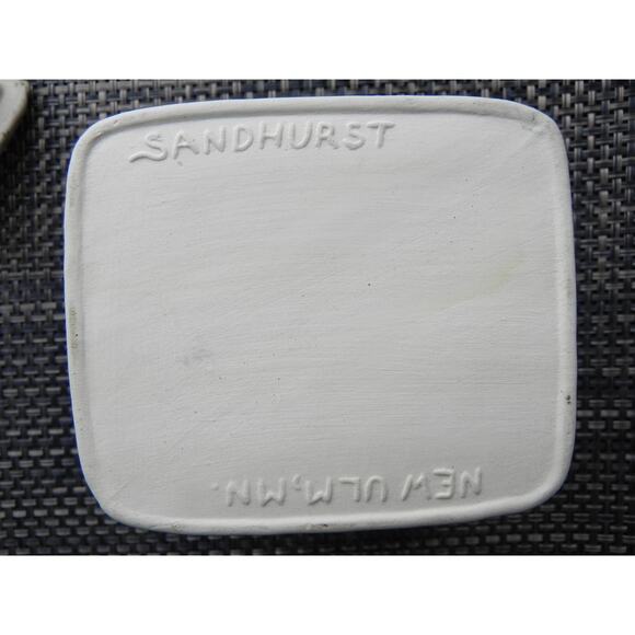 Vintage Sandhurst New Ulm Minn. Ulm ceramics, tea, bag, dispenser. - Picture 9 of 10